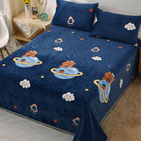 Selimut Bulu Halus Dewasa 150x200 cm Polyester Lembut Motif Stylish