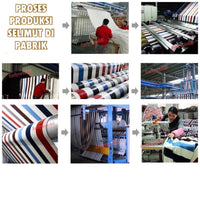 Selimut Bulu Halus Dewasa 140x200 cm Polyester Lembut Motif Stylish