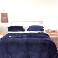 Selimut Dewasa Bulu Halus 150x200 cm Polos Elegan