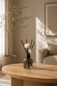 MIORI BLOOM - Japandi Reed Diffuser | Flower Scented Home Fragrance