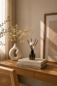 MIORI BLOOM - Japandi Reed Diffuser | Flower Scented Home Fragrance