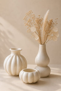 Aurelia Vase Set 3 pieces Ceramic Vase Collection