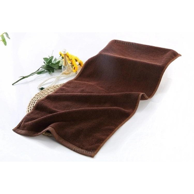Handuk Wajah Leher 35x70 cm Katun 100% Tebal Lembut Daya Serap Tinggi