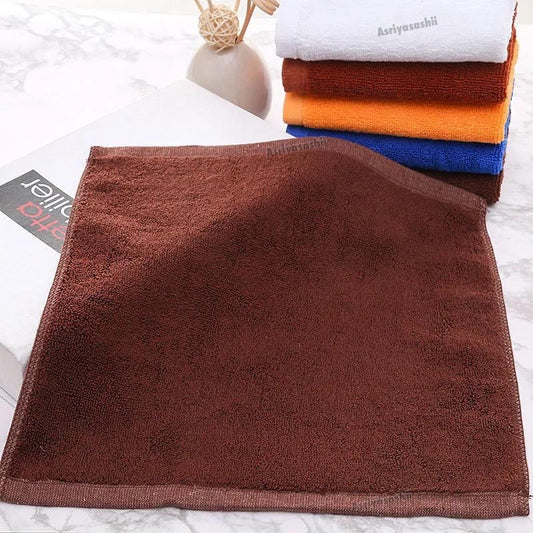 Handuk Sapu Tangan 30x30 cm Katun 100% Tebal Lembut Daya Serap Tinggi