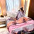 Selimut Bulu Halus King 180x200 cm Polyester Motif Dewasa Elegan
