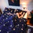 Selimut Bulu Halus King 180x200 cm Polyester Motif Dewasa Elegan