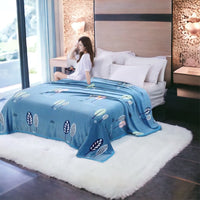 Selimut Dewasa Bulu Halus 150x200 cm Polos Elegan