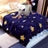 Selimut Dewasa Bulu Halus 140x200 cm Polyester Lembut Stylish