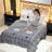Selimut Dewasa Bulu Halus 140x200 cm Polyester Lembut Stylish