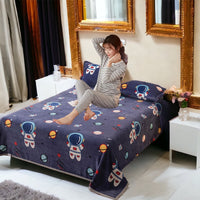 Selimut Bulu Halus Dewasa 140x200 cm Polyester Lembut Motif Stylish