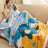 Selimut Dewasa Bulu Halus 140x200 cm Polyester Lembut Stylish