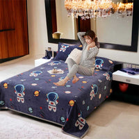 Selimut Bulu Halus Dewasa 150x200 cm Polyester Lembut Motif Stylish