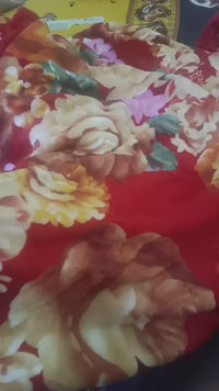 Selimut Bulu Halus Dewasa 180x200 cm Polyester Lembut Motif Stylish