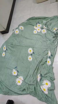 Selimut Bulu Halus King 180x200 cm Polyester Motif Dewasa Elegan